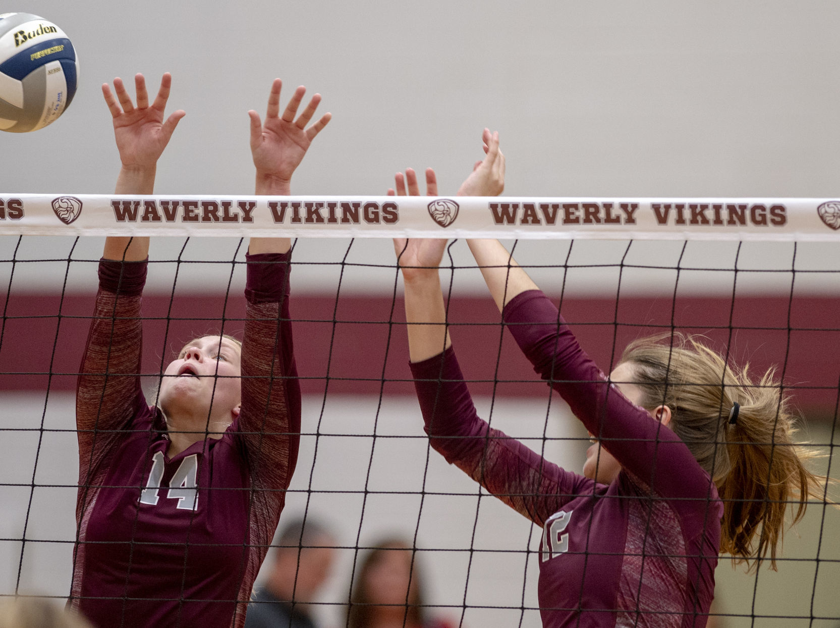 Norris at Waverly volleyball, 9/17